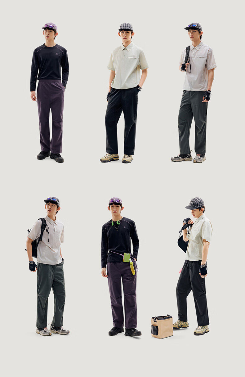 TECTOP Men's Quick-Dry Breathable Water-Repellent Hiking Pants Spring Summer 10